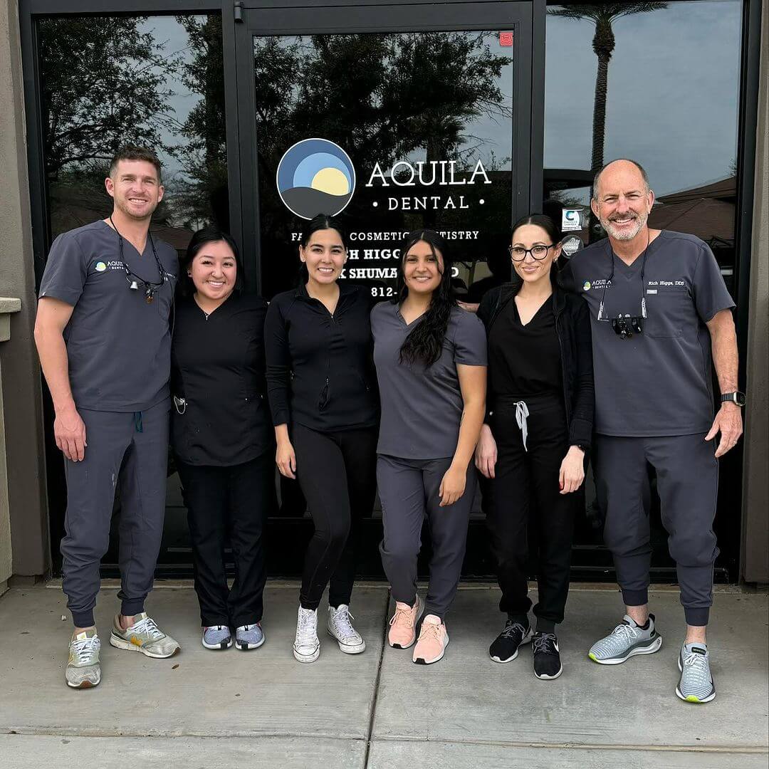 Our Dental team at Aquila Dental in 2024. We are steadily growing and are proud to serve our Chandler Arizona Community
